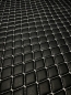 Preview: Black with silver gray stitching